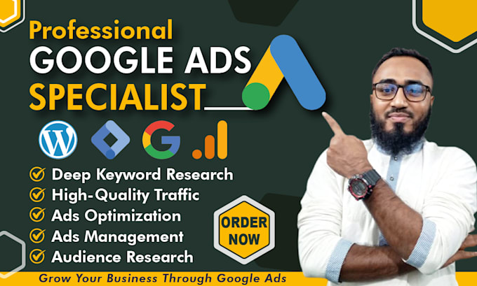 Gig Preview - Setup google ads adwords PPC campaigns