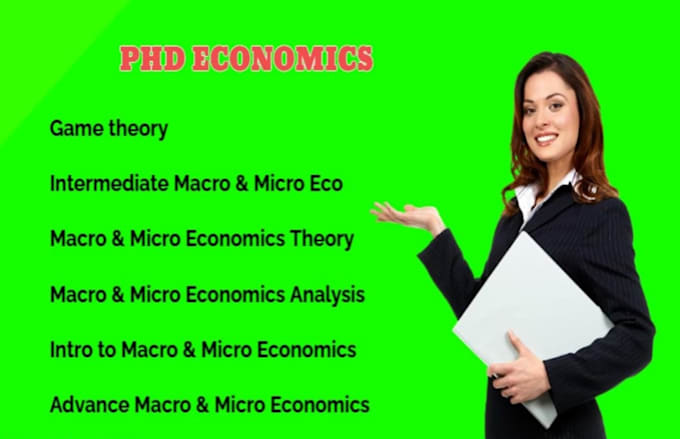 Gig Preview - Tutor game theory advance macroeconomics analysis intermediate microeconomics