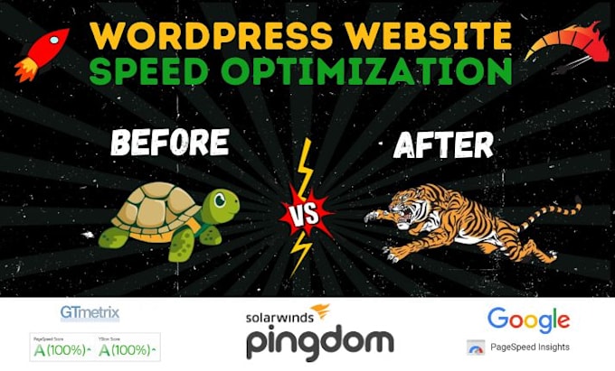 Gig Preview - Optimize wordpress website speed and boost performance