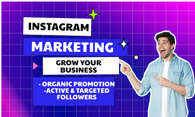 Gig Preview - Do organic instagram growth with real engagement targeted followers