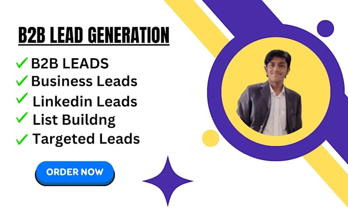 Gig Preview - Do targeted b2b leads, linkedin leads, and email prospect