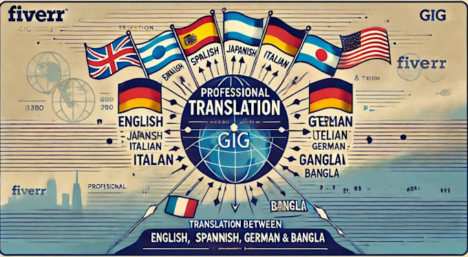 Gig Preview - Provide expert translation in 6 languages