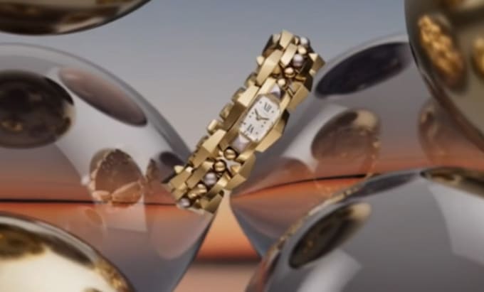 Gig Preview - Create design luxury cgi 3d jewelry animation 3d jewelry product video rendering