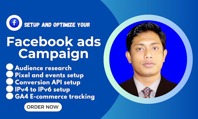 Gig Preview - Expertly setup and manage your facebook advertising, fb ads campaign