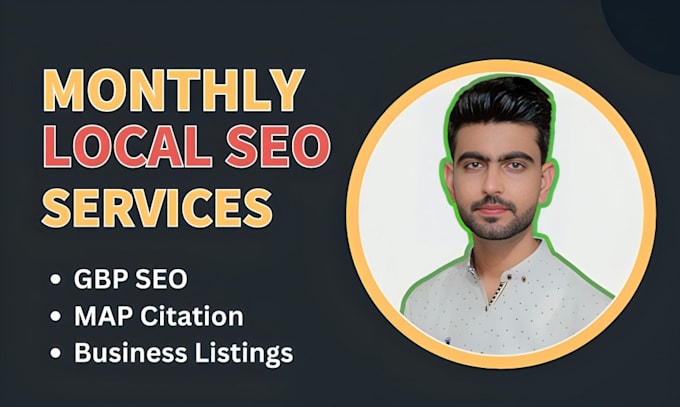 Gig Preview - Boost your local business with monthly local SEO service