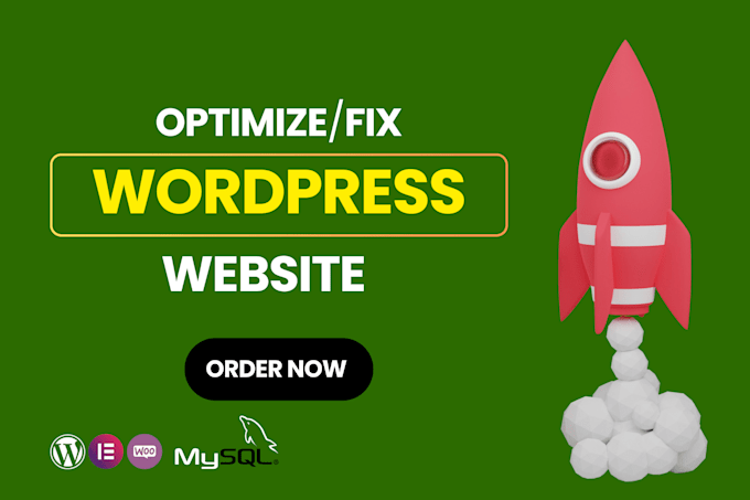 Gig Preview - Optimize and fix wordpress website issues