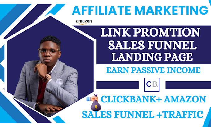 Gig Preview - Do clickbank affiliate link promotion affiliate marketing amazon link promotion