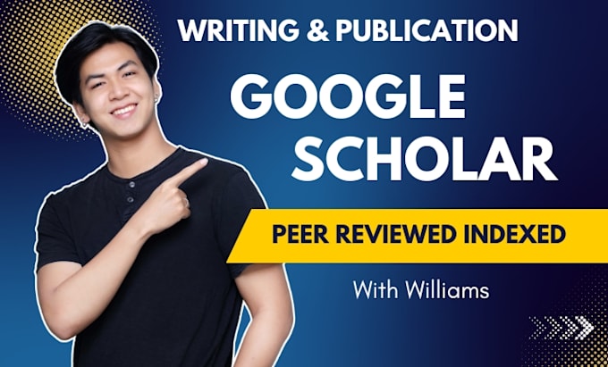 Gig Preview - Write and publish research article in google scholar peer review indexed journal