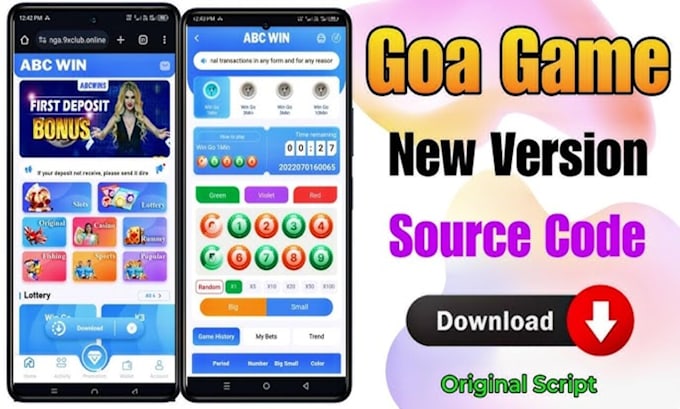 Gig Preview - Provide all color prediction games, like goa tiranga, 91club letest source code