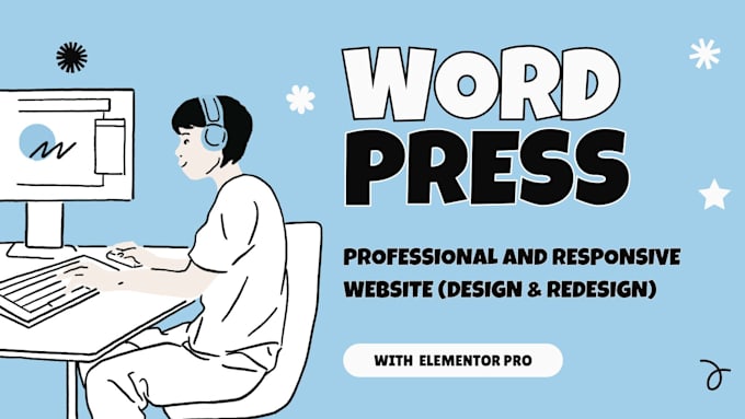 Gig Preview - Design perfect modern wordpress elementor website and custom redesigns