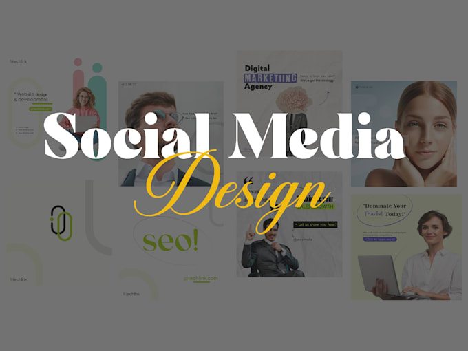 Gig Preview - Create eye catching social media designs to boost  engagement