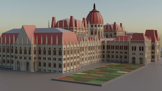 Gig Preview - Create realistic 3d building models for architecture, real estate