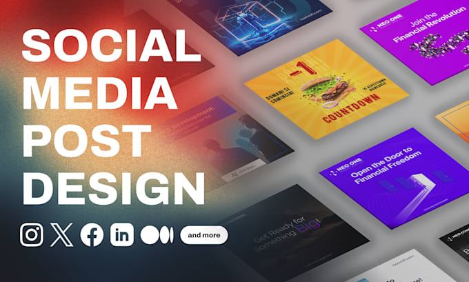 Gig Preview - Design unique social media graphics that boost engagement