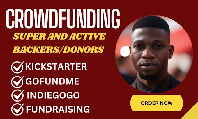 Gig Preview - Provide real super fundraising crowdfunding backers email lists