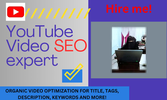 Gig Preview - Be your youtube video SEO specialist