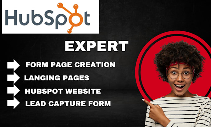 Gig Preview - Setup hubspot landing pages, forms, and lead capture websites