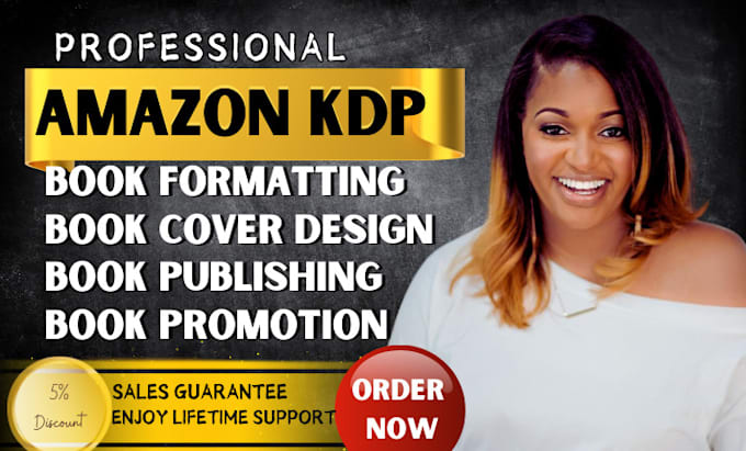 Gig Preview - Format, edit, and proofread book for amazon KDP publishing