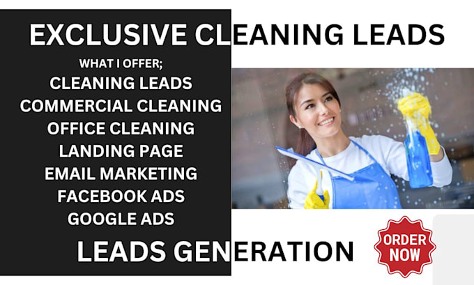 Bestseller - generate house cleaning leads, office cleaning, commercial cleaning, website