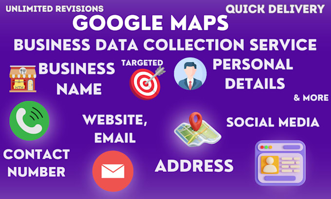 Gig Preview - Gather targeted company data from google maps