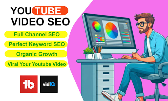 Gig Preview - Youtube video SEO promotion and ranking