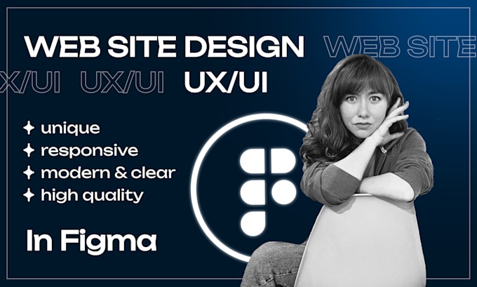 Gig Preview - Create figma website design, UX UI design