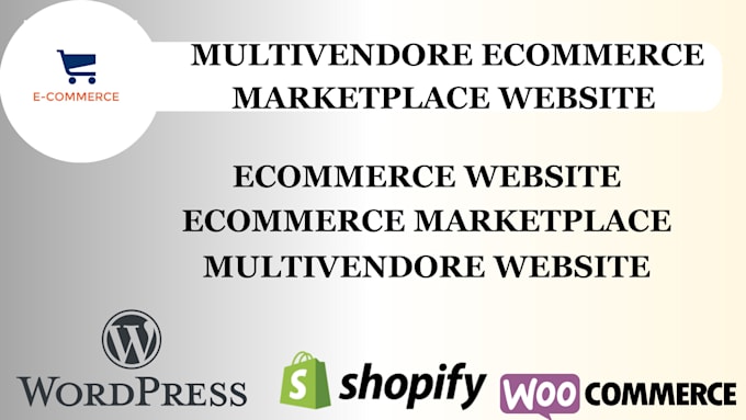 Bestseller - build multivendor ecommerce marketplace website,multivendore