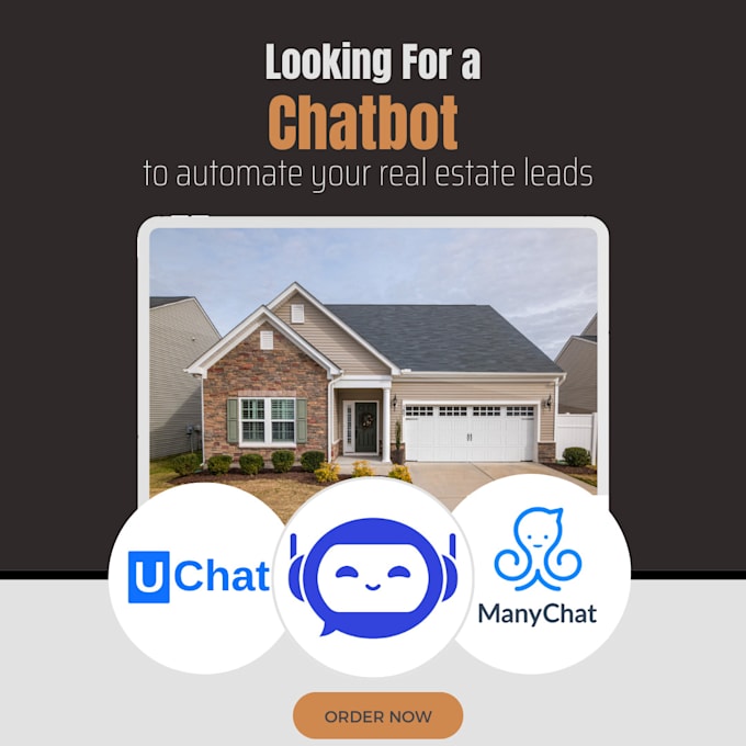 Gig Preview - Create a chatbot for your real estate agency