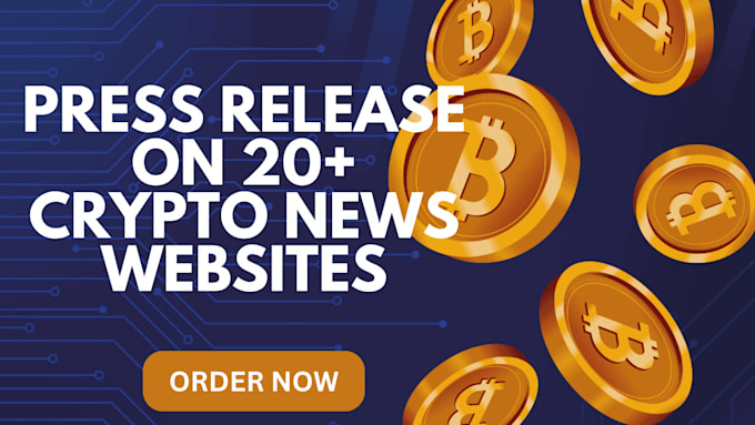 Bestseller - do crypto promotion by crypto press release on top crypto sites