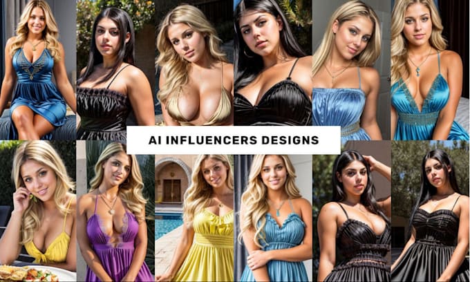 Gig Preview - Best create a ai influencer realistic design for instagram