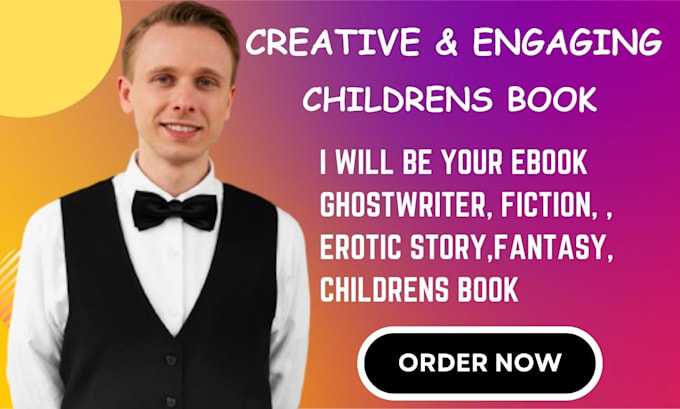 Bestseller - ghostwrite children story books,kids story,be your story book ghostwriter story