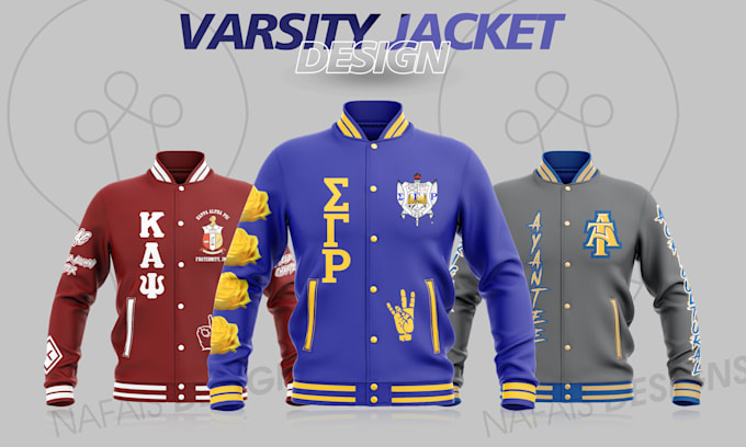 Gig Preview - Do streetwear design varsity or college jacket