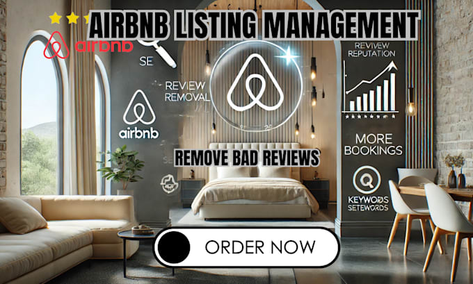 Gig Preview - Do airbnb reputation management, ORM and remove bad refiews