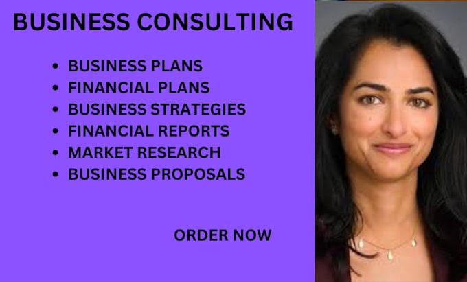 Gig Preview - Develop a detailed business plan for startups, proposal, business plan writer