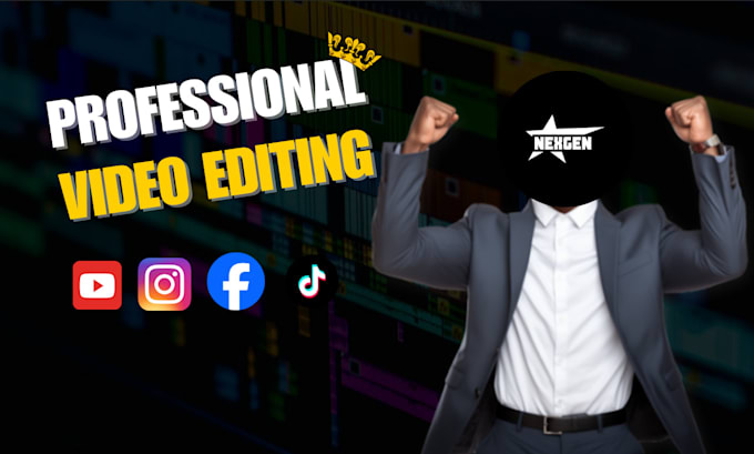 Gig Preview - Do talking head video editing for youtube , shorts, instagram reels and tiktok