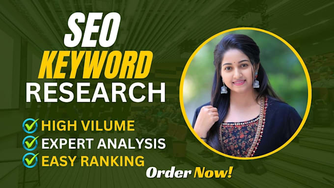 Gig Preview - Do best SEO keyword research and competitor analysis for website