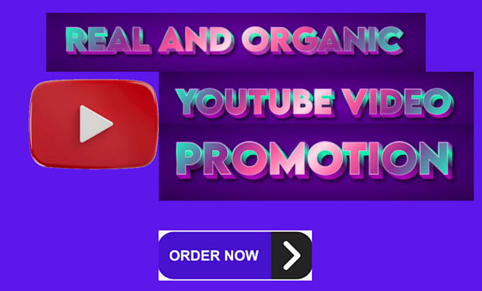 Gig Preview - Do real youtube video promotion