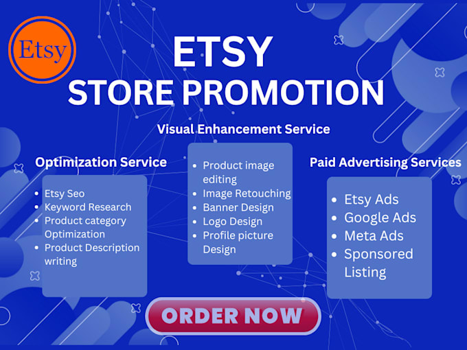 Gig Preview - Do etsy store promotion and marketing for your website