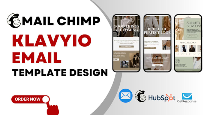 Gig Preview - Design klaviyo email template design email flows hubspot email template