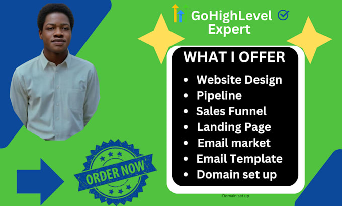 Gig Preview - Be your gohighlevel va, website, account seltup, gohighlevel saies funnel,