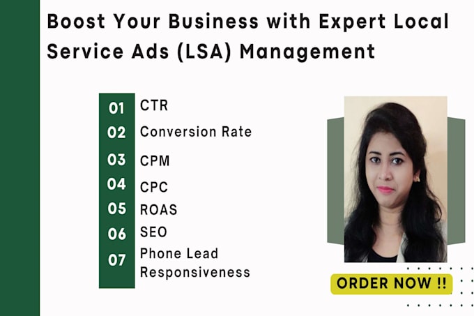 Gig Preview - Maximize leads with expert local service ads management