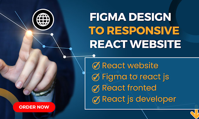 Gig Preview - Convert your figma design to a responsive react js website