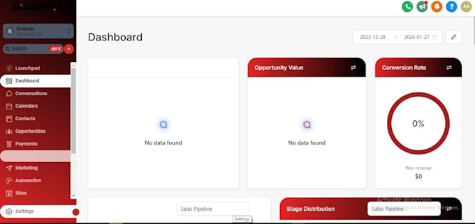 Gig Preview - Customize your gohighlevel dashboard and login page