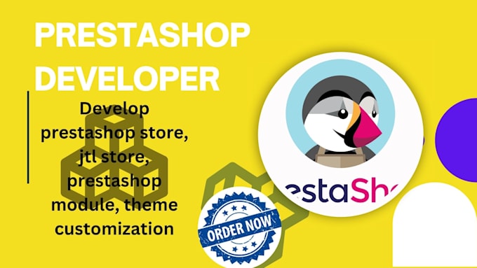 Gig Preview - Develop prestashop store, jtl store, prestashop module, theme customization