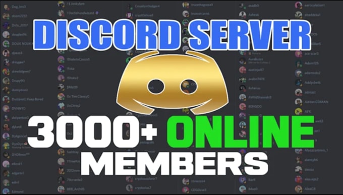 Gig Preview - Advertise grow and promote your discord server,organic promotion to obtain users