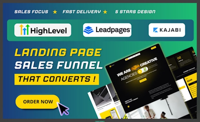 Gig Preview - Setup gohighlevel automations and funnels expert sales funnel, ghl workflow