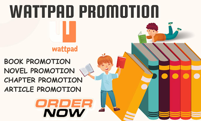 Gig Preview - Promote your wattpad book webtoon story comic book ebook to active audience