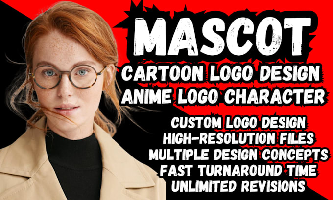 Gig Preview - Design a premium mascot cartoon logo character anime character