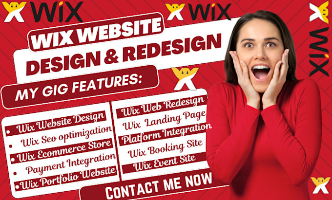 Gig Preview - Redesign wix website design wix website redesign wix website design wix website