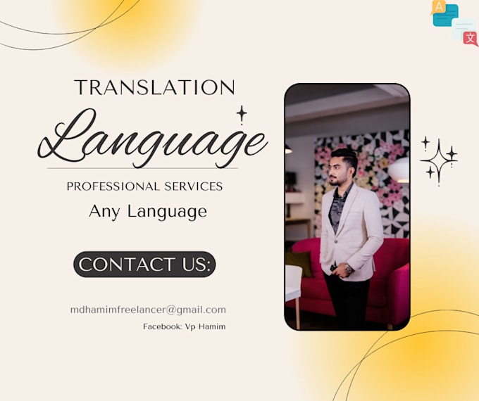 Gig Preview - Provide all language translation fast and accurate service