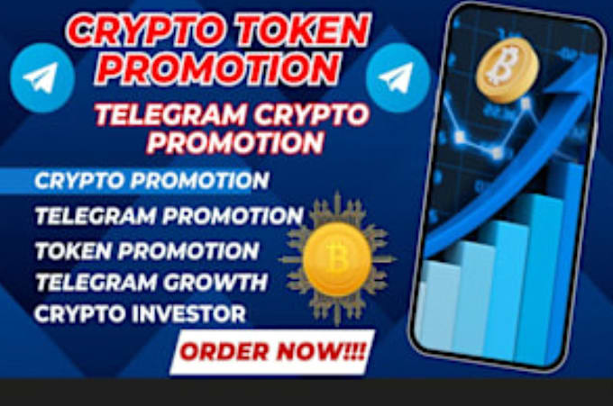 Gig Preview - Do crypto telegram,ico,nft,memecoin promotion to get wallet holders